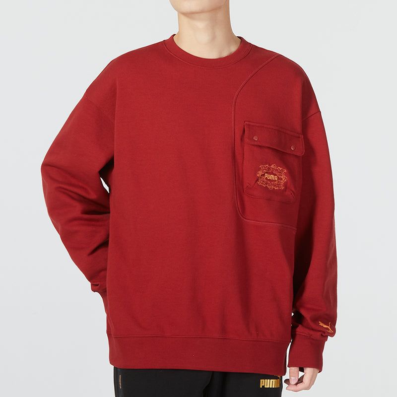 Puma Das CC Graphic Crew Sweater 'Red' 539908-22 sold by KicksCrew product image thumbnail 3