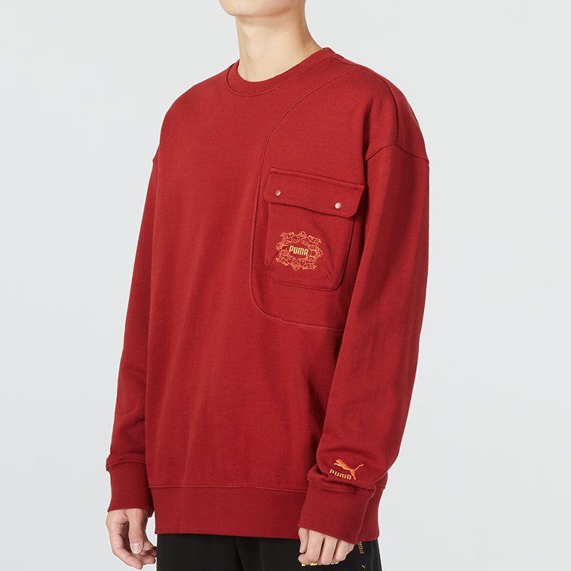 Puma Das CC Graphic Crew Sweater 'Red' 539908-22 sold by KicksCrew product image thumbnail 4