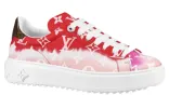 (WMNS) LOUIS VUITTON Time Out Sneakers 'White Red' 1A7ULV sold by KicksCrew