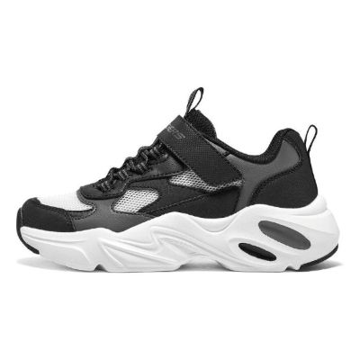 (GS) Skechers DLITES 1.0 'Black Grey' 405235L-BKGY sold by KicksCrew