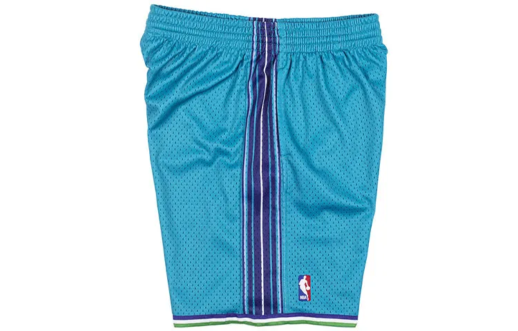 Mitchell & Ness NBA Swingman Shorts Charlotte Hornets Road 1999-00 'Blue' SMSHGS18491-CHOTEAL99 sold by KicksCrew product image thumbnail 4
