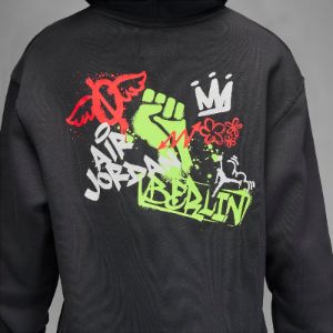 Air Jordan Logo Pullover Hoodie 'Dark Grey' FD2662-060 sold by KicksCrew