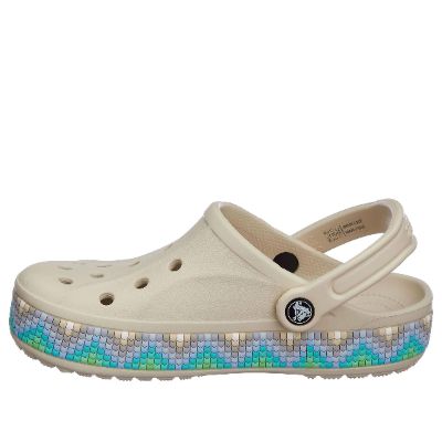 Crocs Bayaband Chevron Band Clogs 'Stucco Multi' 208100-1F8 sold by KicksCrew