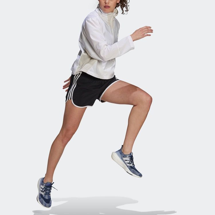 (WMNS) Adidas Primeblue Adapt Running Jacket 'White' GP6485 sold by KicksCrew product image thumbnail 4