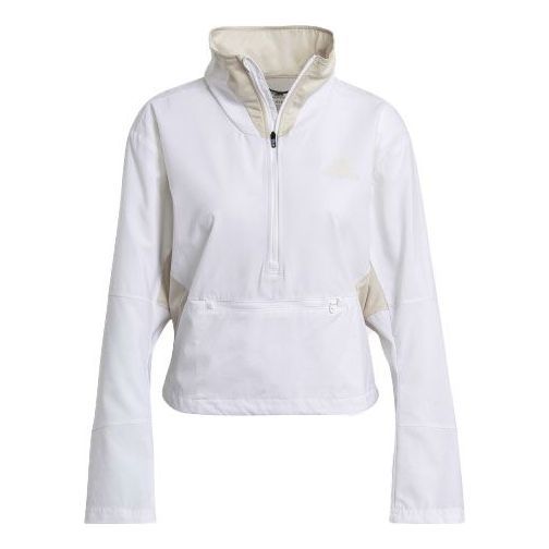 (WMNS) Adidas Primeblue Adapt Running Jacket 'White' GP6485 sold by KicksCrew