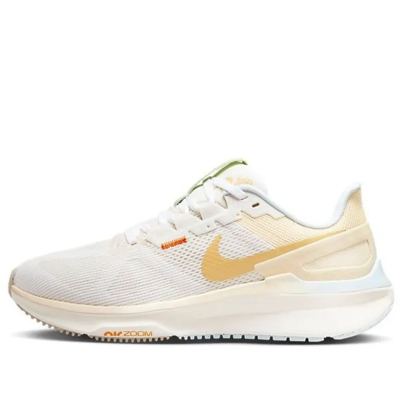 (WMNS) Nike Air Zoom Structure 25 'Sail Buff Gold' FV3635-171 sold by KicksCrew