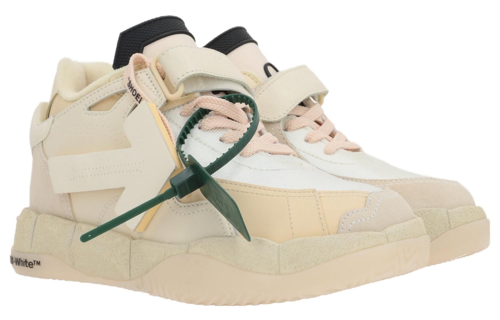 (WMNS) Off-White Puzzle Couture Low-Top Sneakers 'White' OWIA274S23LEA0010301 sold by KicksCrew product image thumbnail 2
