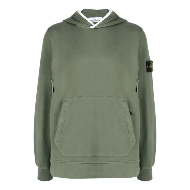 STONE ISLAND Hoodie 'Pearl Grey' 751560620-V0061 sold by KicksCrew