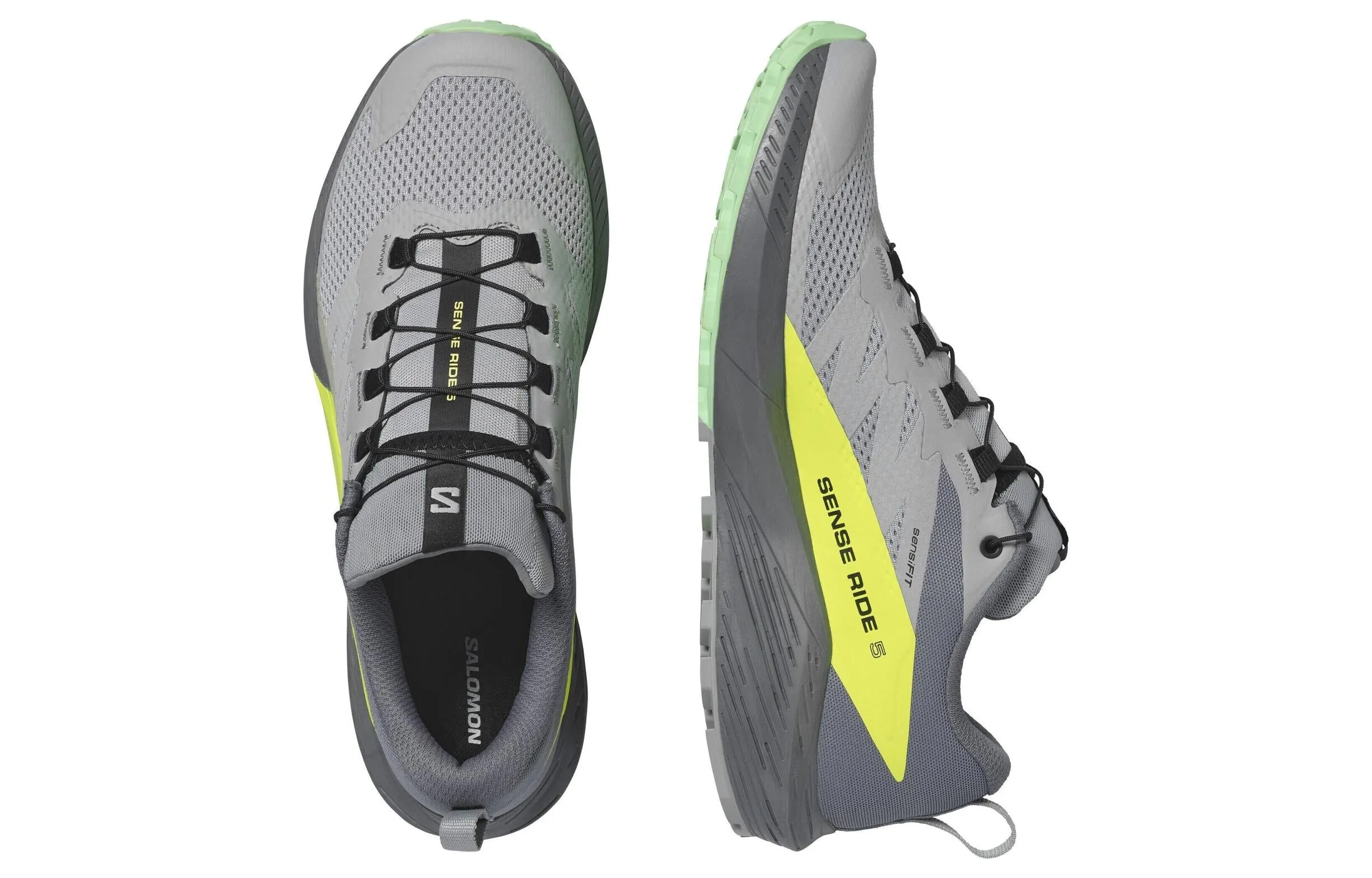 SALOMON Sense Ride 5 'Grey' L47144200 sold by KicksCrew product image thumbnail 3