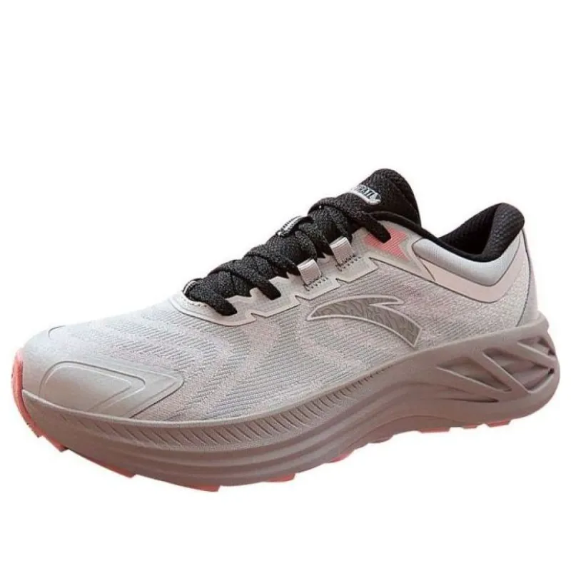(WMNS) ANTA Running Series Sneakers 'Black White Pink' 122415531-5 sold by KicksCrew