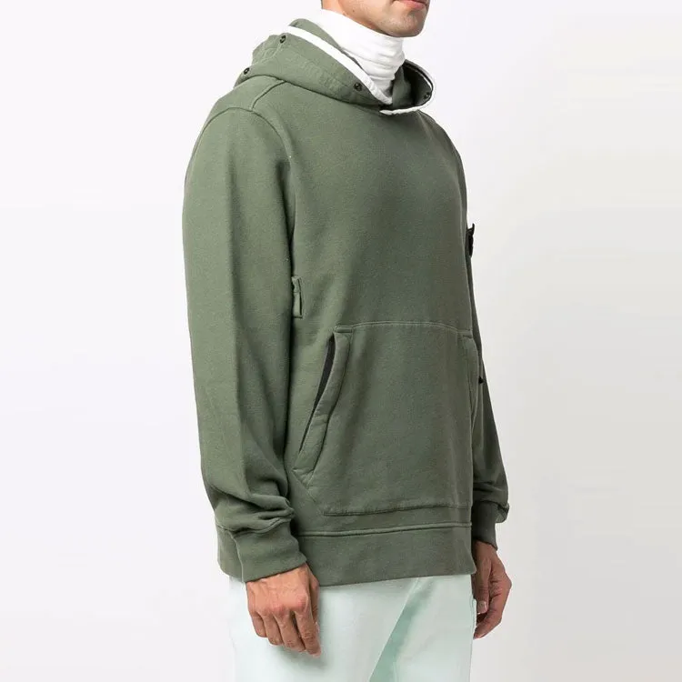STONE ISLAND Hoodie 'Pearl Grey' 751560620-V0061 sold by KicksCrew product image thumbnail 3