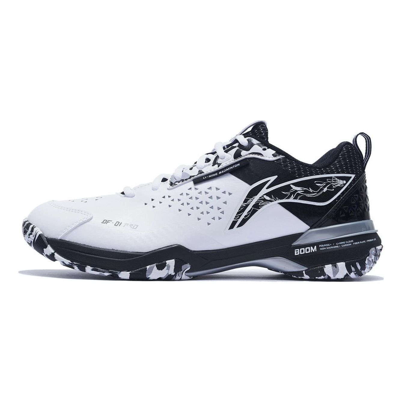 Li-Ning Blade DF-01 Pro 'White Black Camo' AYAT005-3 sold by KicksCrew