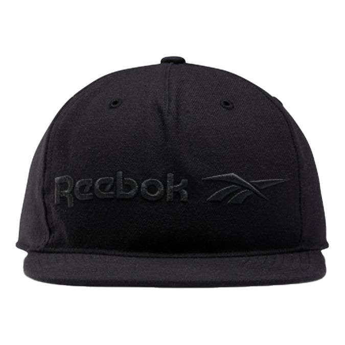 Reebok Logo Classics Vector Flat Peak 'Black' GD1049 sold by KicksCrew