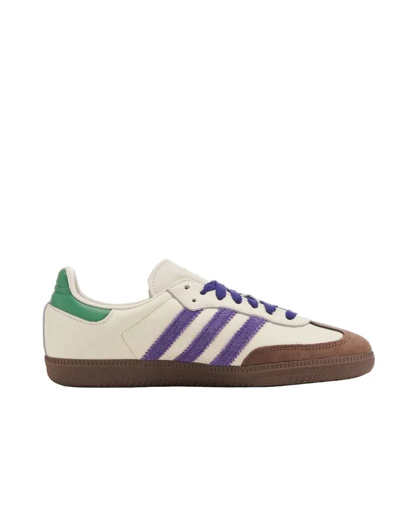 (WMNS) adidas Samba OG 'White Purple Green' ID8349 sold by KicksCrew product image thumbnail 2