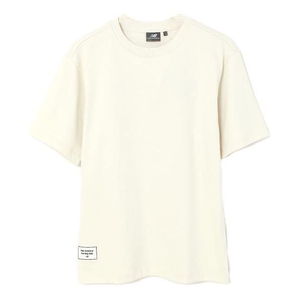 New Balance Lifestyle Plain Tee 'White' 5ED37581-CRE sold by KicksCrew
