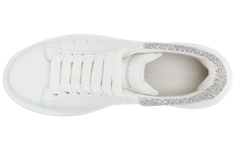 (WMNS) Alexander McQueen Oversized Sneaker 'White Holo Silver' 558945WHTQI9413 sold by KicksCrew product image thumbnail 4