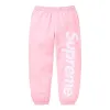 Supreme FW23 Week8 Satin Appliqu Sweatpants 'Pink' SUP-FW23-149 sold by KicksCrew
