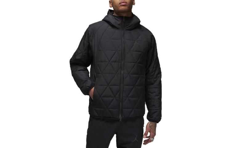 Air Jordan Therma-FIT Sport Mid-weight Jacket 'Black' FD2637-010 sold by KicksCrew product image thumbnail 2