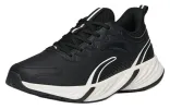 ANTA Running Series Sneakers Leather 'Midnight Black' 112145523-7 sold by KicksCrew