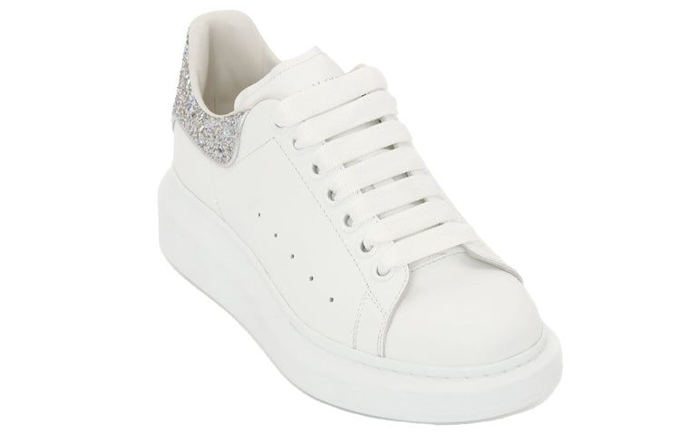 (WMNS) Alexander McQueen Oversized Sneaker 'White Holo Silver' 558945WHTQI9413 sold by KicksCrew product image thumbnail 3