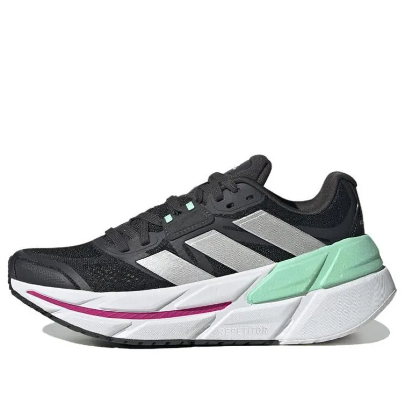 (WMNS) adidas Adistar CS 'Black White Green' HP5660 sold by KicksCrew