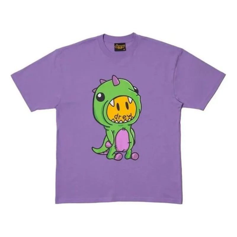 Drew House Secret Dinodrew T-shirt 'Lavender' DR-FW21-013 sold by KicksCrew