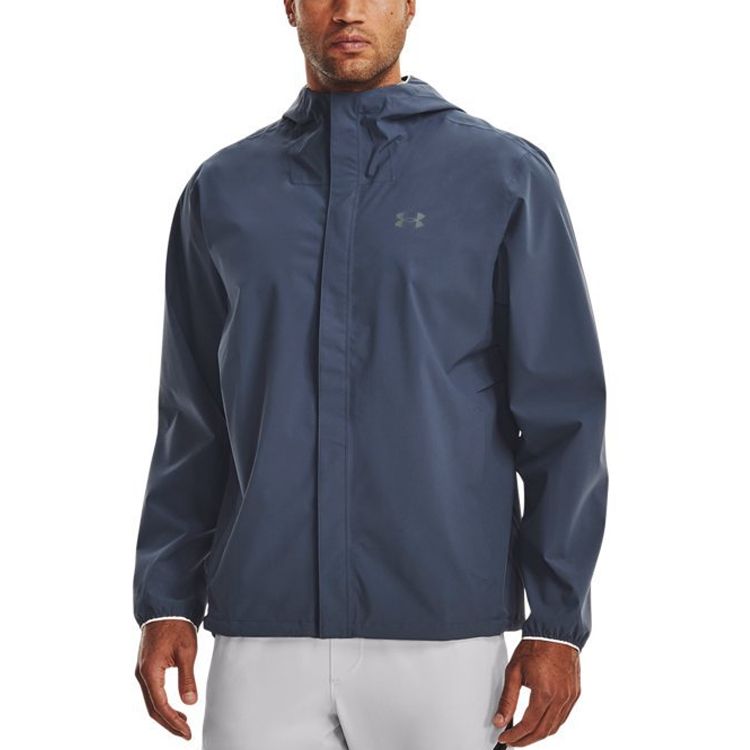 Under Armour Stormproof Cloudstrike Stretch Jacket 'Blue' 1376066-044 sold by KicksCrew product image thumbnail 3