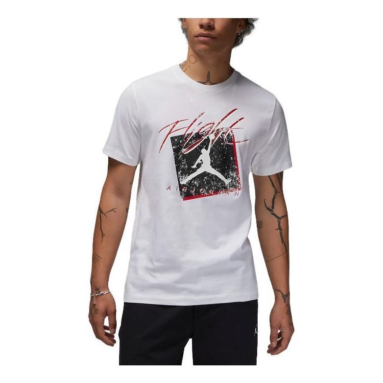 Air Jordan Graphic T-Shirt 'White' DX9594-100 sold by KicksCrew