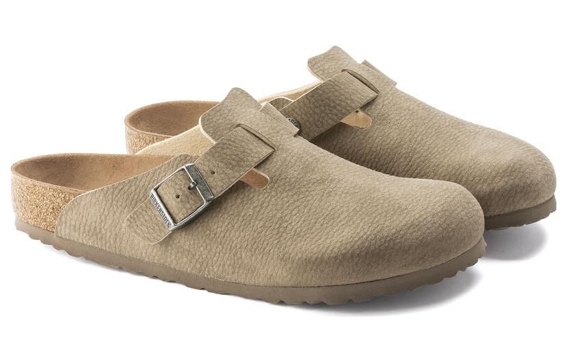 Birkenstock Boston Synthetik Narrow Fit 'Desert Dust Gray Taupe' 1023507 sold by KicksCrew product image thumbnail 4