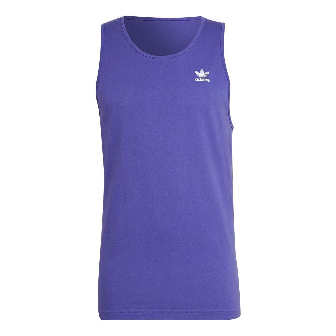 adidas originals Adicolor Essentials Trefoil Tank Top 'Purple' HE9432 sold by KicksCrew
