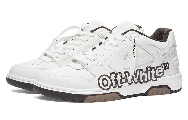 Off-White Out Of Office Low-Top For Walking Sneaker 'White Black' OMIA189S22LEA0040110 sold by KicksCrew product image thumbnail 2