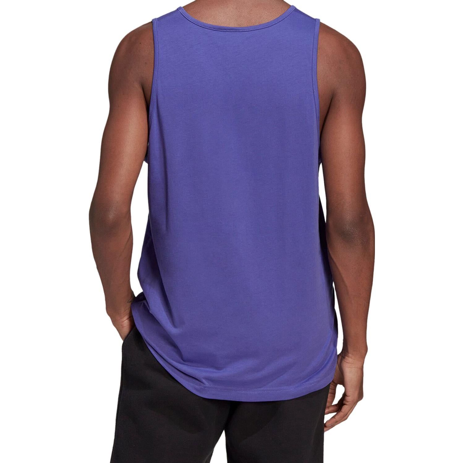 adidas originals Adicolor Essentials Trefoil Tank Top 'Purple' HE9432 sold by KicksCrew product image thumbnail 5