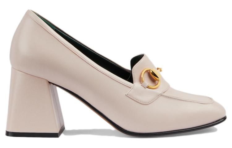 (WMNS) GUCCI Web Accent Leather Pumps 'Pink' 757934-AACE8-5912 sold by KicksCrew product image thumbnail 2