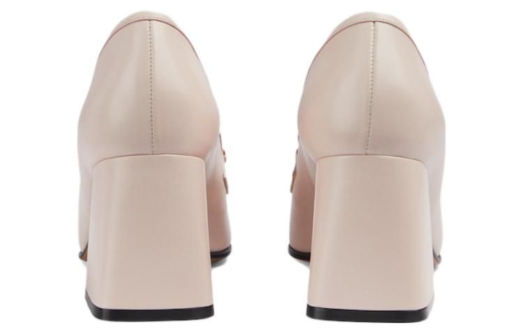 (WMNS) GUCCI Web Accent Leather Pumps 'Pink' 757934-AACE8-5912 sold by KicksCrew product image thumbnail 5