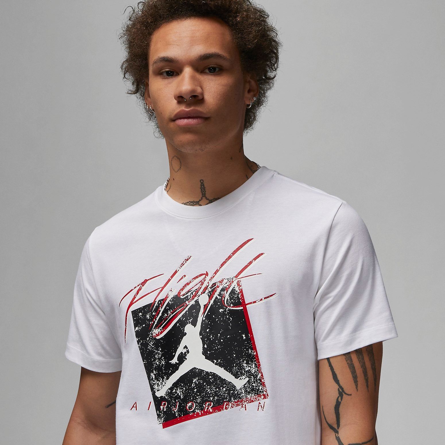 Air Jordan Graphic T-Shirt 'White' DX9594-100 sold by KicksCrew product image thumbnail 2