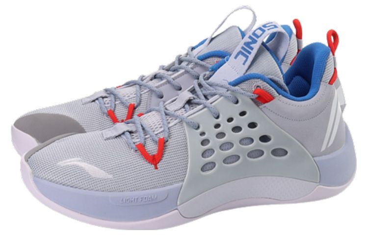 Li-Ning Sonic 7 Low 'Blue White' ABAP033-3 sold by KicksCrew product image thumbnail 4
