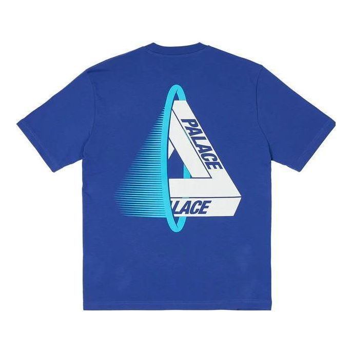 Palace Fw23 Tri-void T-shirt 'Blue' P25TS259 sold by KicksCrew