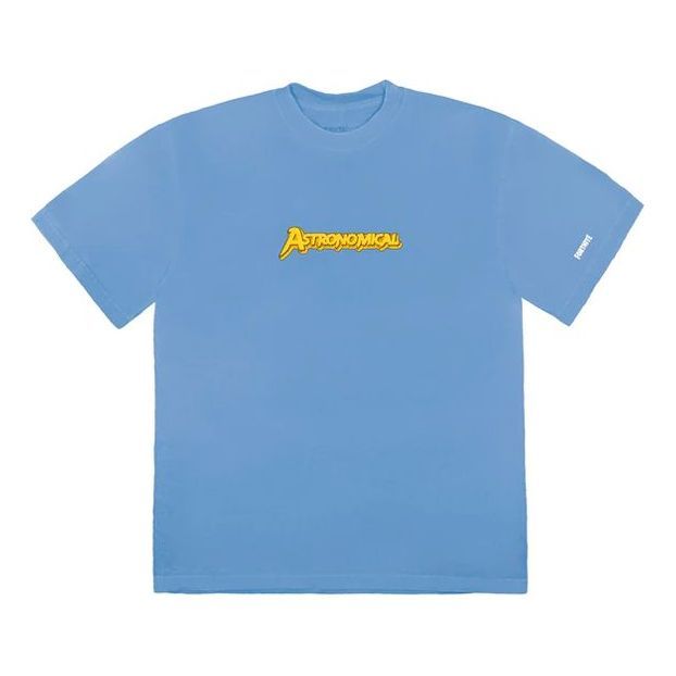 Travis Scott The Scotts Astro Goosebumps T-Shirt 'Sky Blue' TC-298 sold by KicksCrew product image thumbnail 2