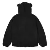 Palace Teddy Fleece Jacket 'Black' P26JK026 sold by KicksCrew