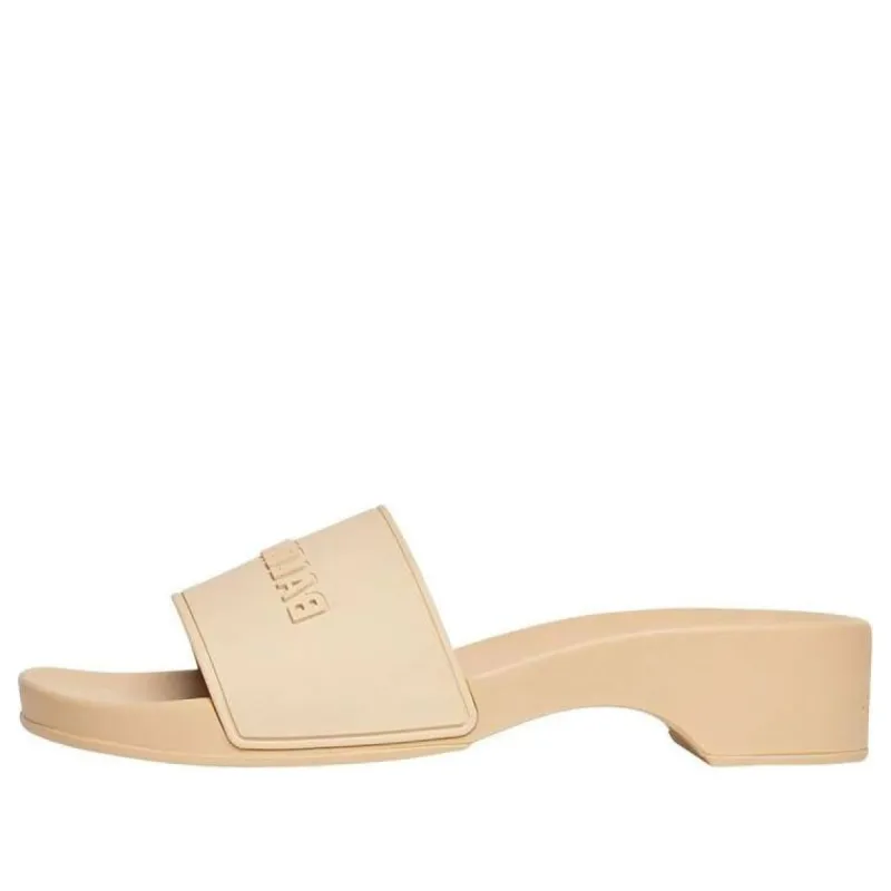 (WMNS) Balenciaga Pool Clogs 'Beige' 707094W1S9H2020 sold by KicksCrew