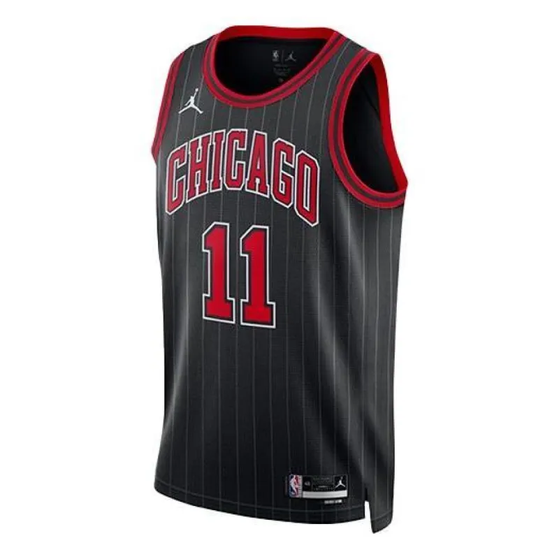 Air Jordan x NBA DRI-FIT Chicago Bulls DeMar DeRozan Jerseys 'Black' DO9521-010 sold by KicksCrew