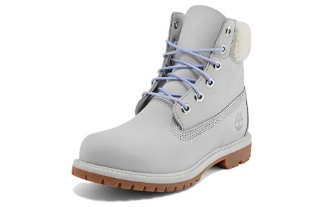 (WMNS) Timberland Premium 6 Inch Waterproof Boot 'Light Grey Nubuck' A2JR1 sold by KicksCrew