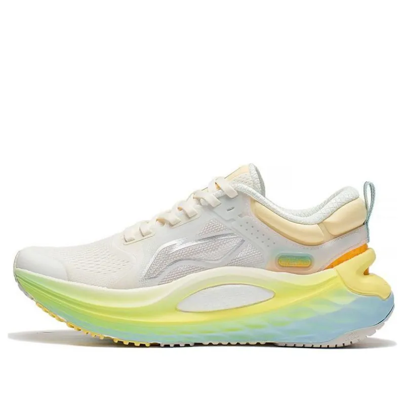 (WMNS) Li-Ning Furious Rider 6 'White Yellow Blue' ARZS002-14 sold by KicksCrew