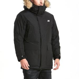 New Balance Warm Winter Down Jacket 'Black Brown' NP943021-BK sold by KicksCrew