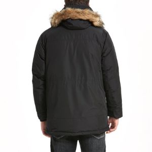 New Balance Warm Winter Down Jacket 'Black Brown' NP943021-BK sold by KicksCrew