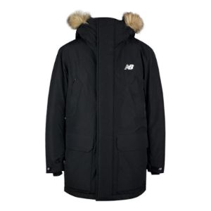 New Balance Warm Winter Down Jacket 'Black Brown' NP943021-BK sold by KicksCrew
