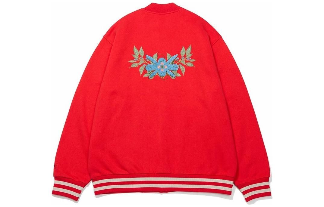 Li-Ning Rijindoujin Graphic Baseball Jacket 'Red' AJDT005-1 sold by KicksCrew product image thumbnail 2