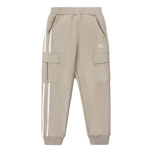 (GS) Mizuno Sportswear Cargo Pants 'Beige' 32CF3904 sold by KicksCrew