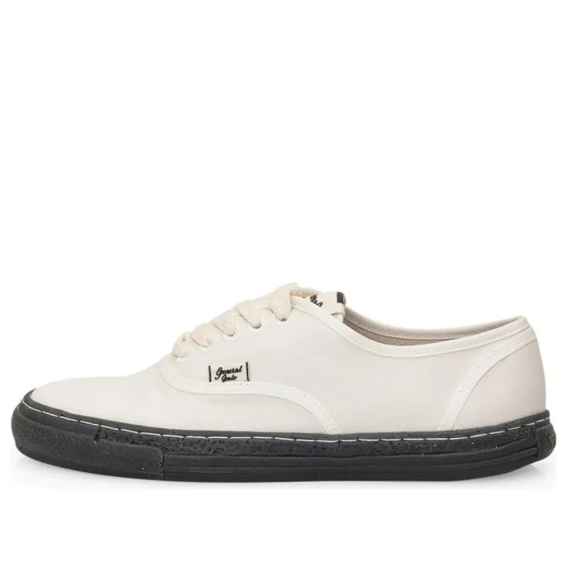 Maison MIHARA YASUHIRO PAST Sole 5 - Hole Low-top Sneaker 'White' A07FW503-WHT sold by KicksCrew