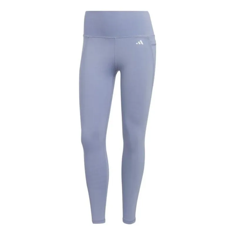 (WMNS) adidas Optime Stash Pocket High-Waisted 7/8 Leggings 'Purple' HR5442 sold by KicksCrew